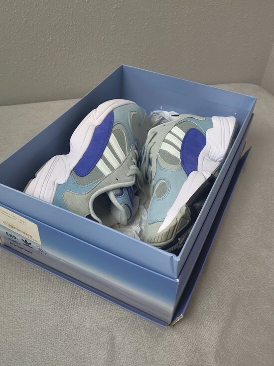 Size 11.5 - Adidas x END Yung 1 ‘Atmosphere’ G2763519 Suede Blue UNC Blue purple main image 5